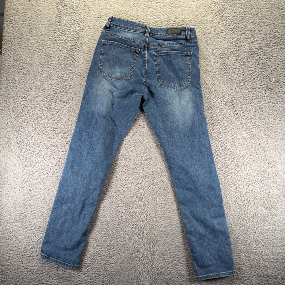 Kenneth Cole Jeans Men's 32x32 Blue Cotton Denim Straight Faded Stretch Workwear - Picture 5 of 13